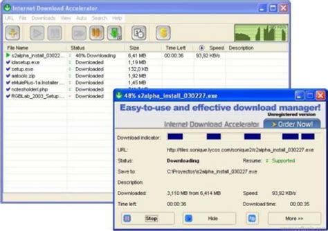 Internet Download Manager has a smart download logic accelerator that features intelligent dynamic file segmentation and safe multipart downloading technology to accelerate your downloads. . Internet download accelerator